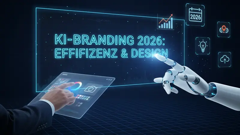KI-Branding für 2026: Wie kleine Unternehmen mit KI Zeit und Designkosten sparen