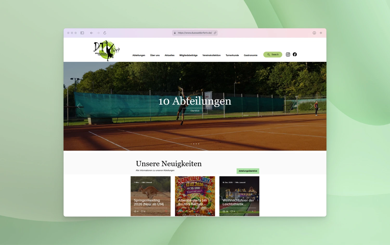 Turnverein Düsseldorf – Barrierefreiheit BFSG-Retrofit von CBachleitner