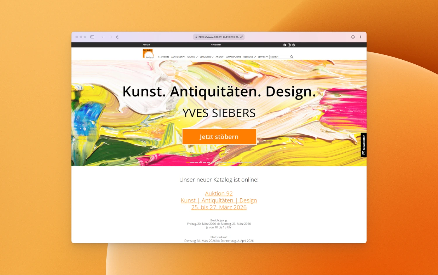 Siebers Auktionen – Barrierefreiheit BFSG-Retrofit von CBachleitner