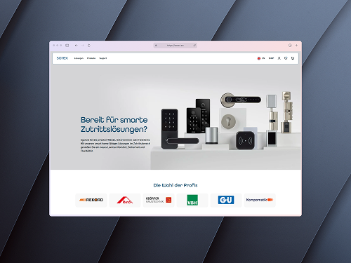 Sorex Onlineshop Relaunch